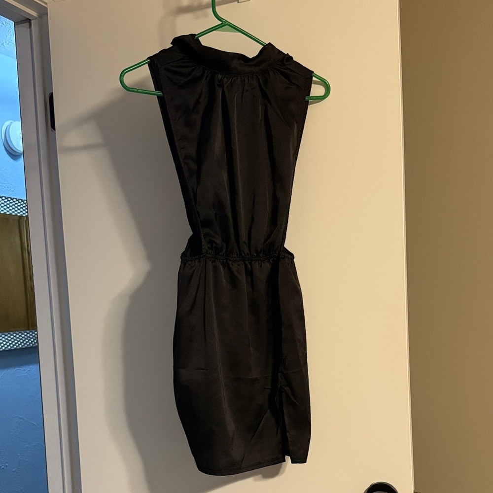 PrettyLittleThing Black Mini Dress